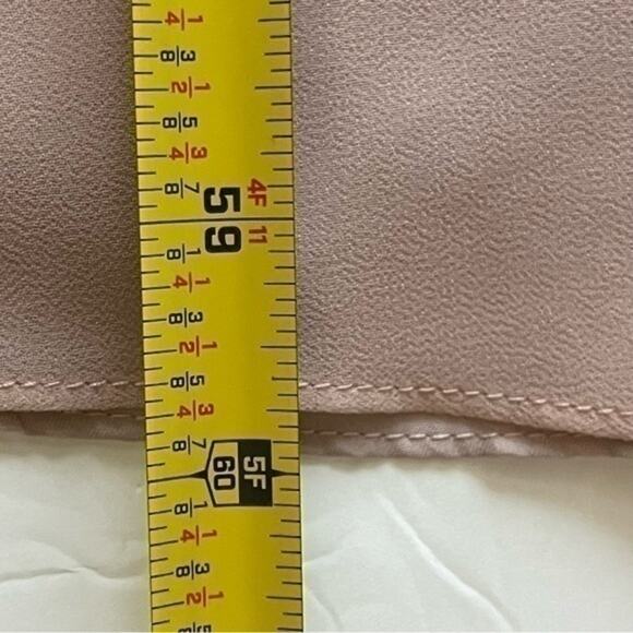 Hayley Paige Occasions Dusty Rose Evening Party Event Maxi Dress NWT Size 12 - Picture 14 of 14